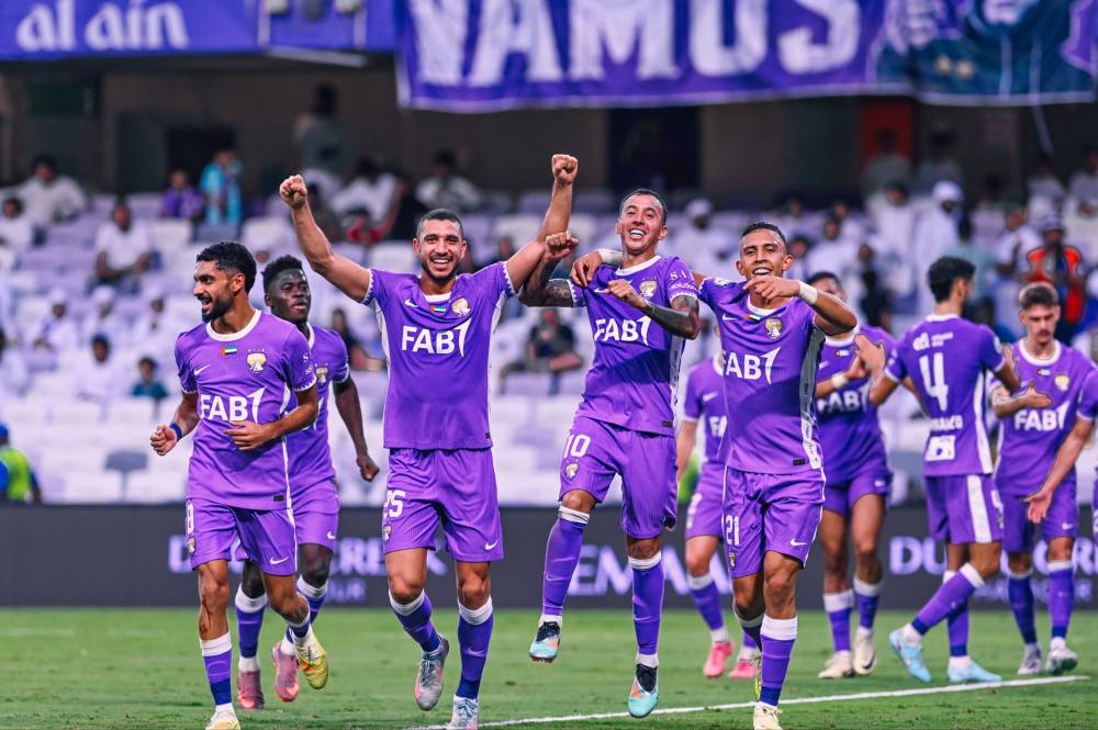 لاعبو العين يأملون في تكرار فرحة الانتصارات