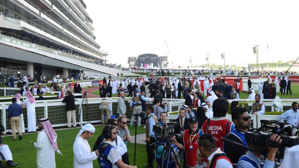 40 شبكة تلفزيونية تنقل كأس دبي العالمي
