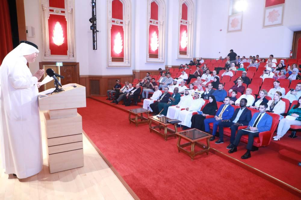 محمد البريكي وحضور الأمسية