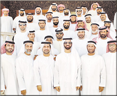 محمد بن سعود يحضر مأدبة غداء