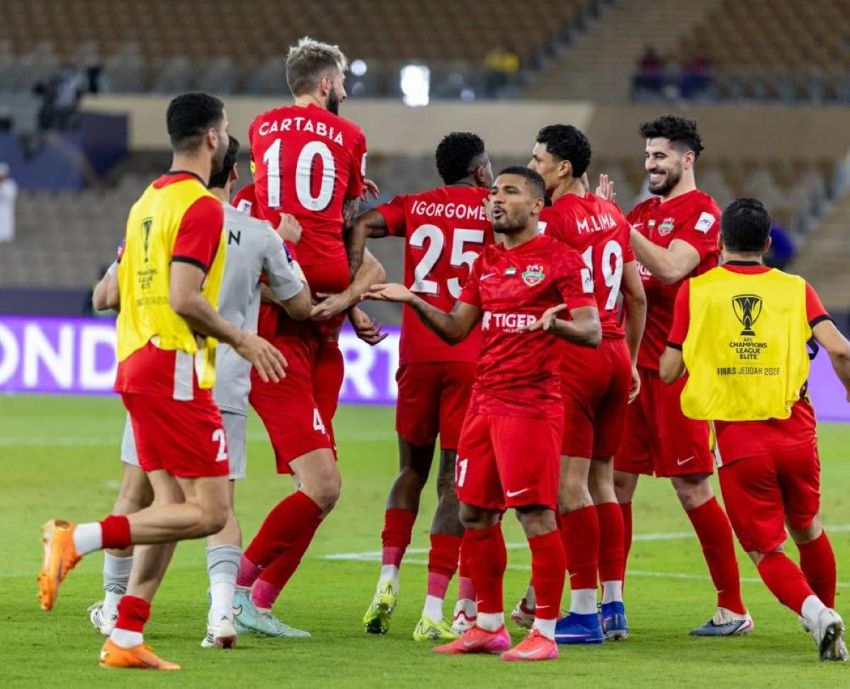  احتفالية حمراء بالتأهل