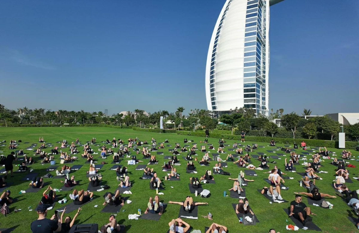 جانب من المشاركين في المبادرة الصحية