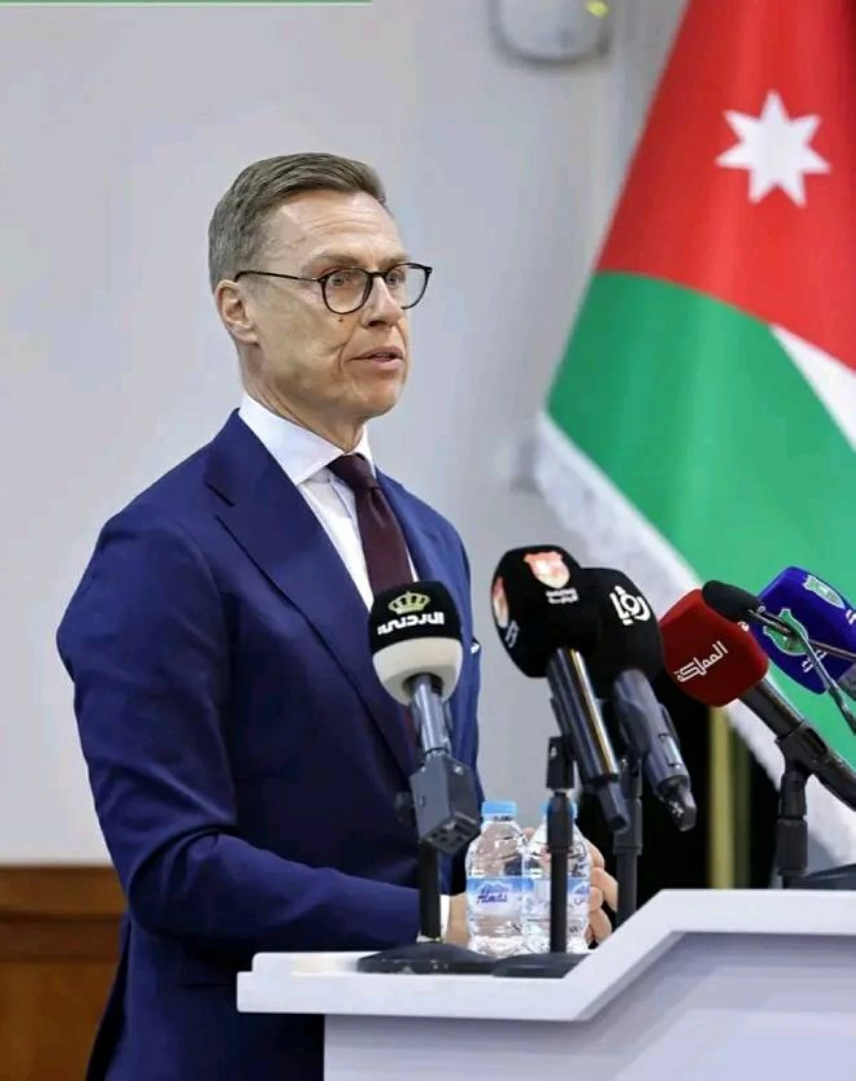 رئيس فنلندا يُلقي محاضرة في الجامعة الأردنية