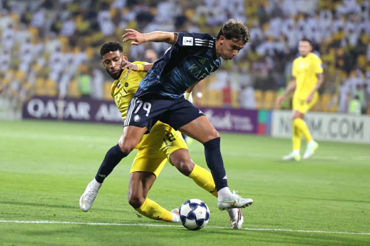 مباراة الوصل والنصر السعودي بطولة اسيا ٢ تصوير : هيثم الخاتم