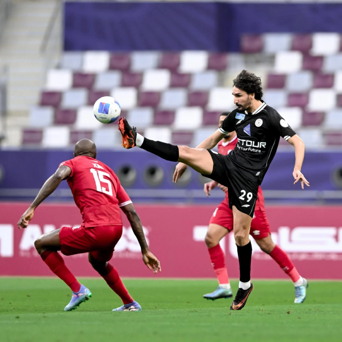 مباراة الشباب السعودي وزاخو العراقي تنتهي بمناوشات بين اللاعبين