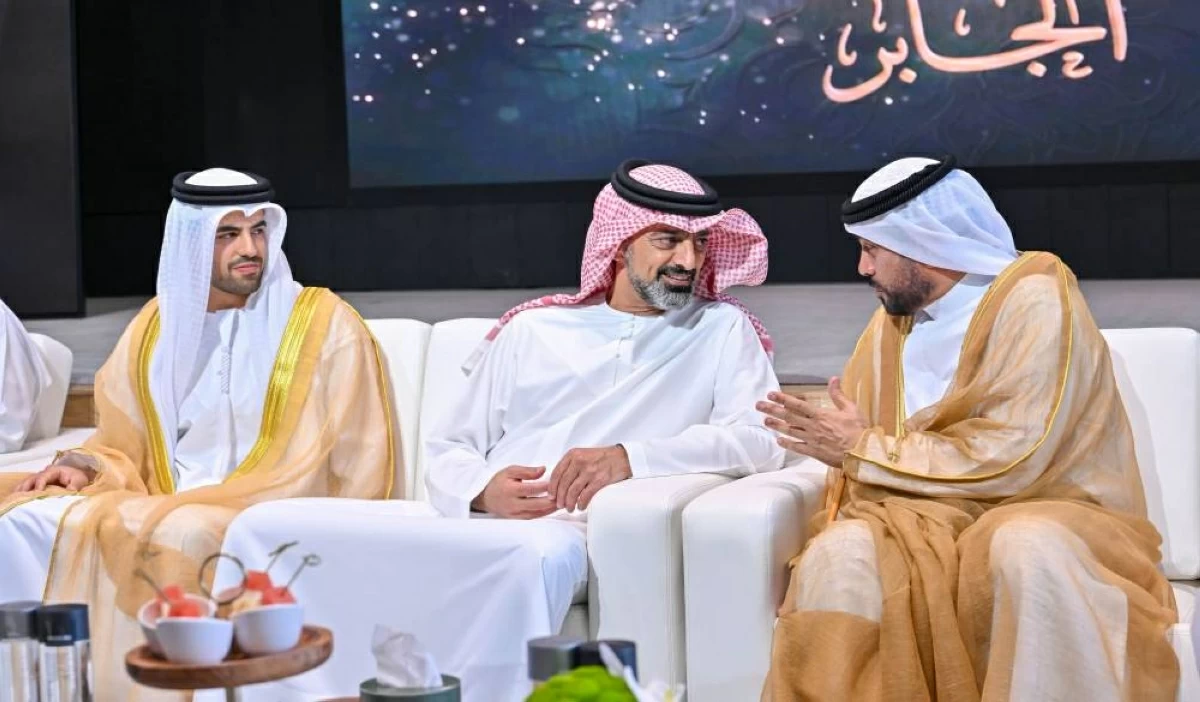 عمار بن حميد يحضر أفراح الخيال والجابر