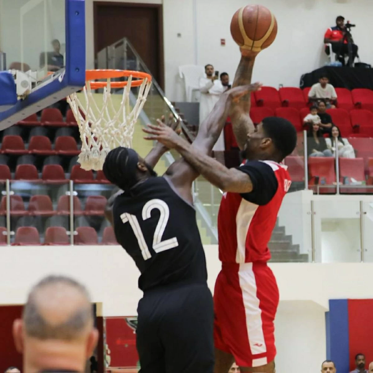 من مباراة البطائح والجزيرة