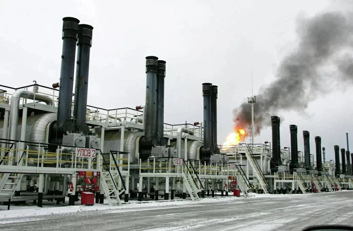 محطة للنفط الثقيل