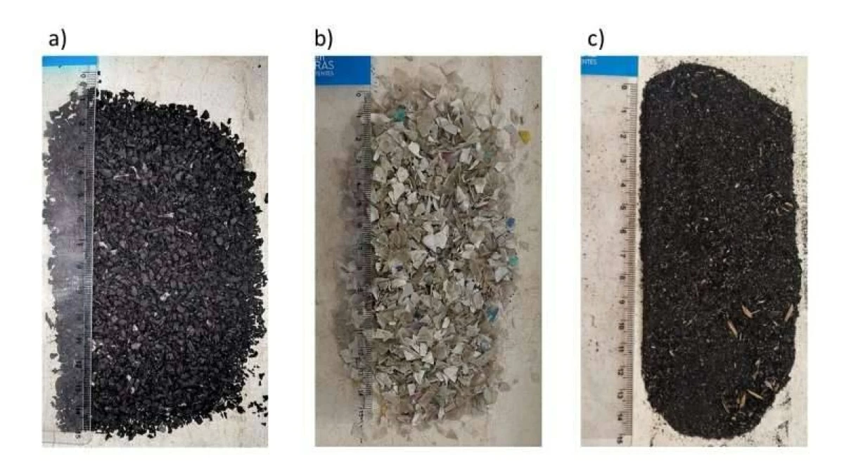 خرسانة مستدامة من قشور الأرز ومخلفات البلاستيك