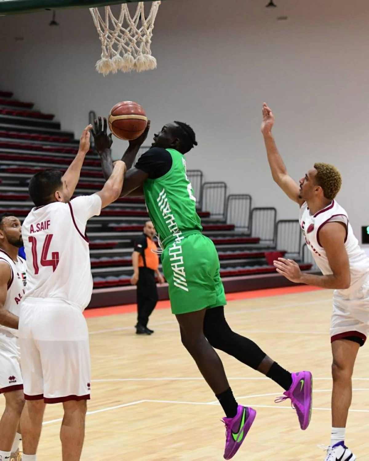 إثارة كبيرة في مربع  كأس السلة