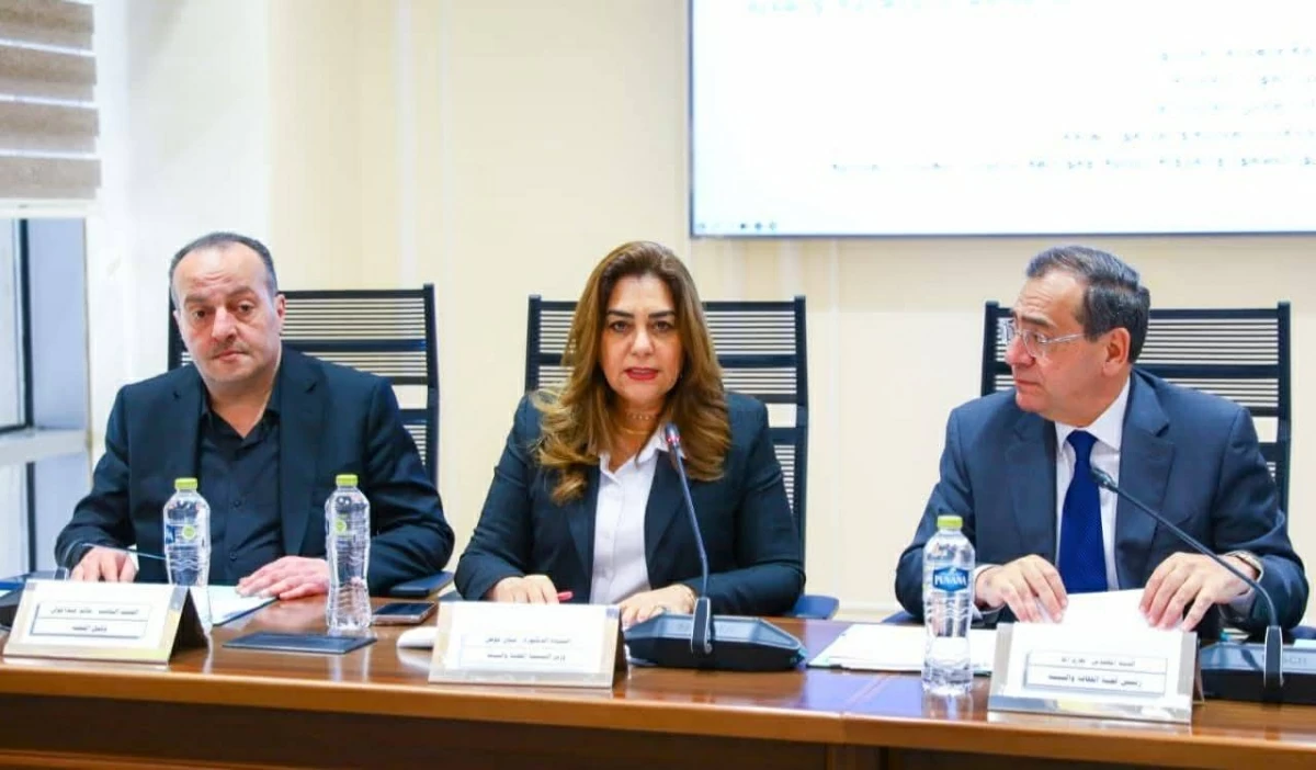 منال عوض تتحدث في مجلس النواب المصري