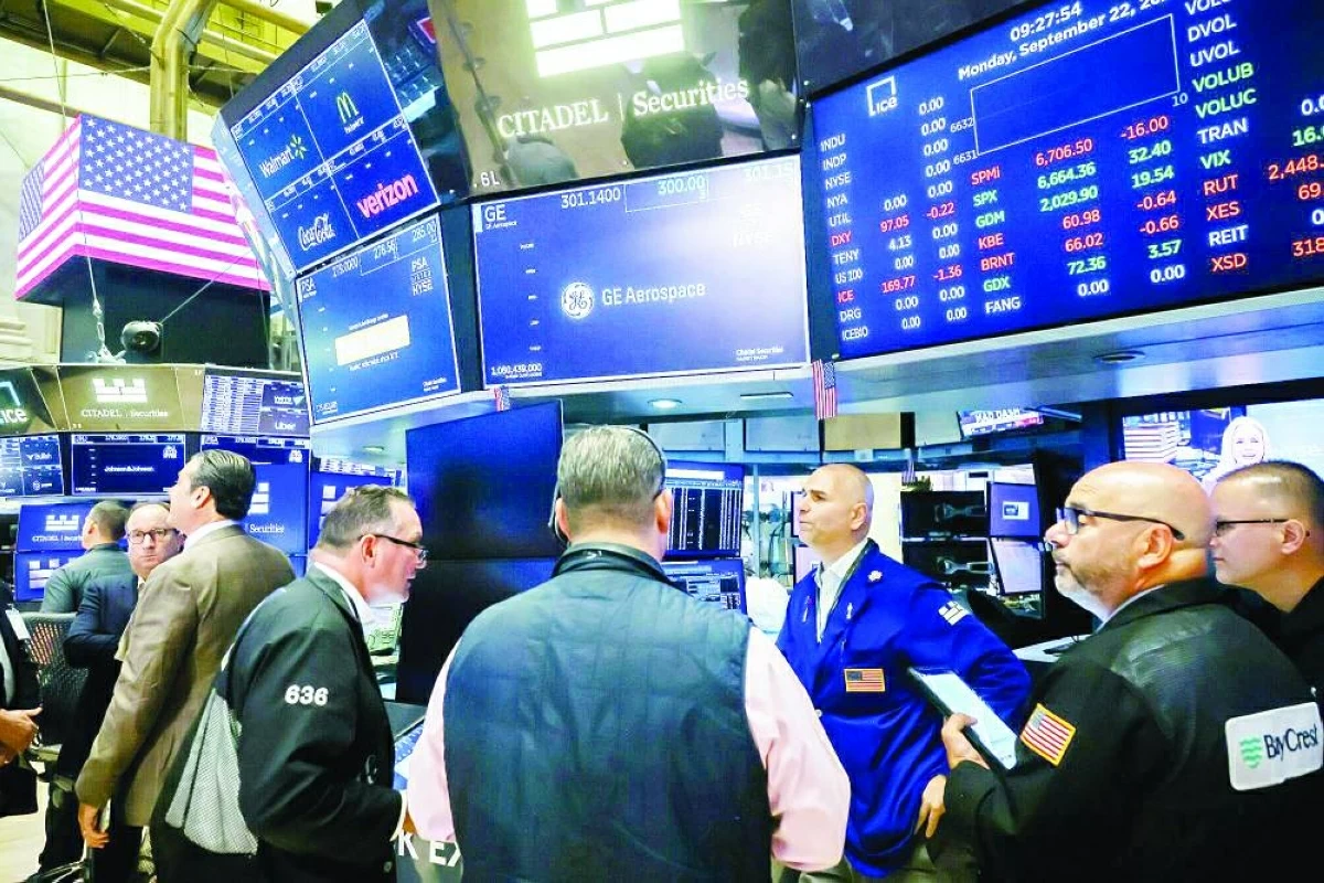 متعاملون في بورصة نيويورك