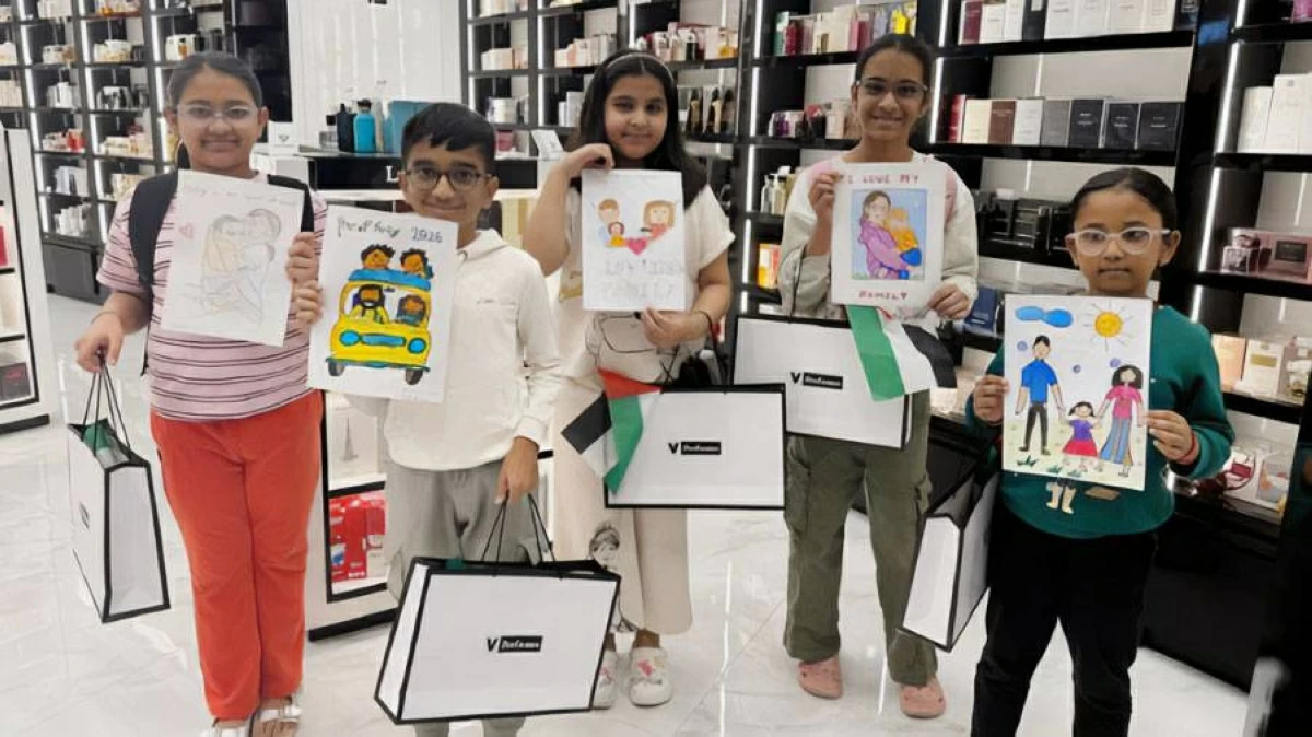 في للعطور تحتفي بيوم الفن العالمي بمبادرة 'فنانون صغار.. ومحبة عائلية كبيرة'