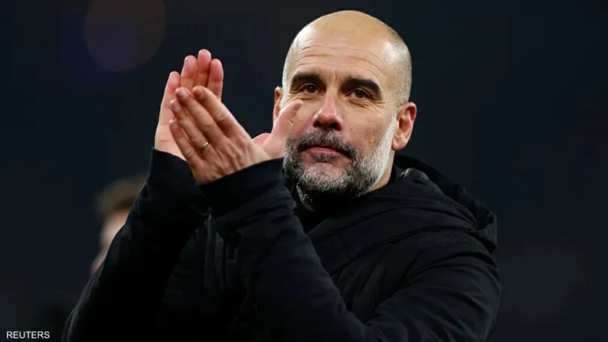 غوارديولا: أنا محظوظ بوجودي في مانشستر سيتي