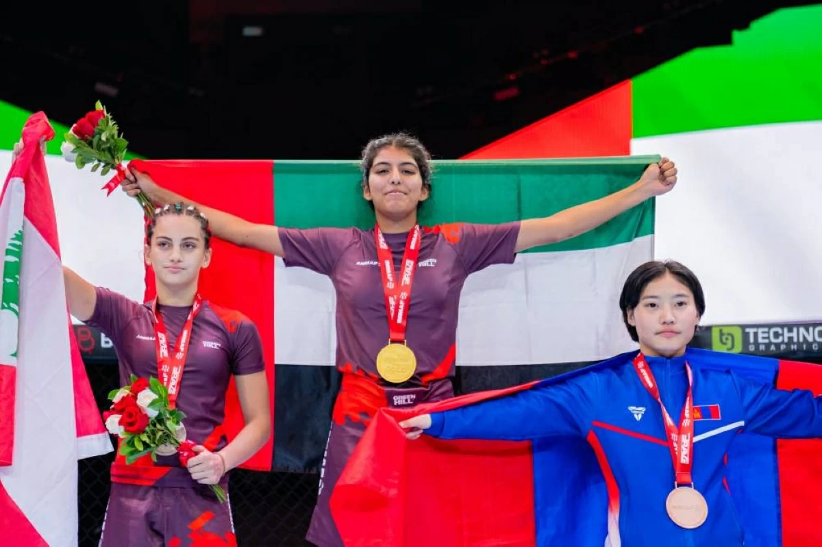 زمزم الحمادي خلال مشاركة سابقة