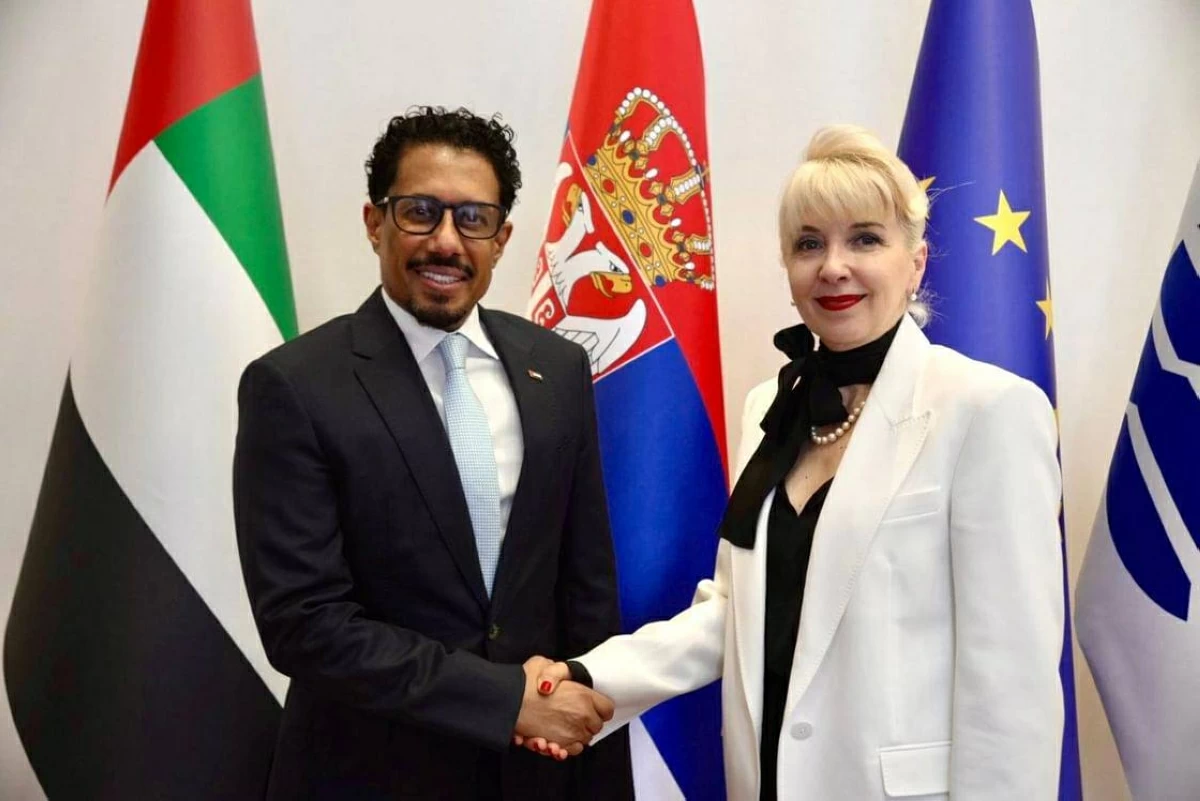 سفير الإمارات يبحث مع وزيرة صربية تعزيز التعاون