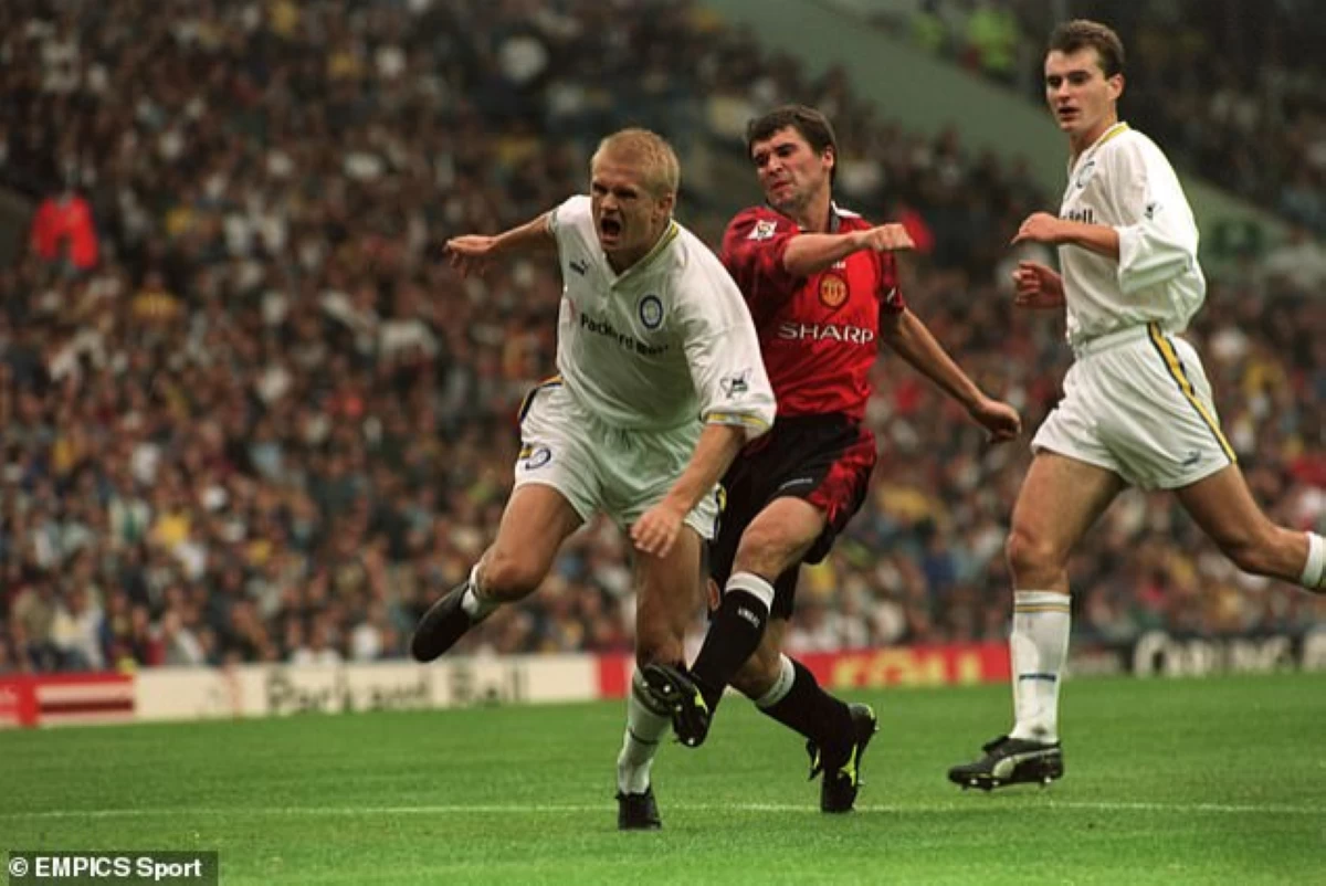 كين يتعمد إصابة والد هالاند في 2001