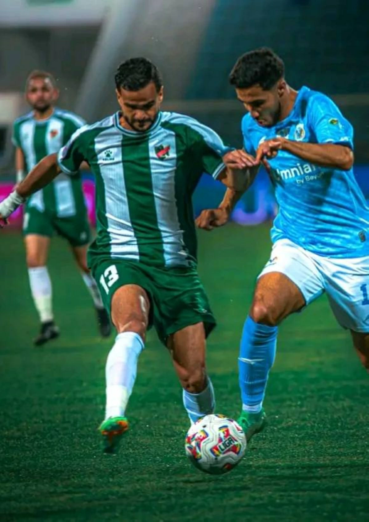 من مباراة الفيصلي والأهلي