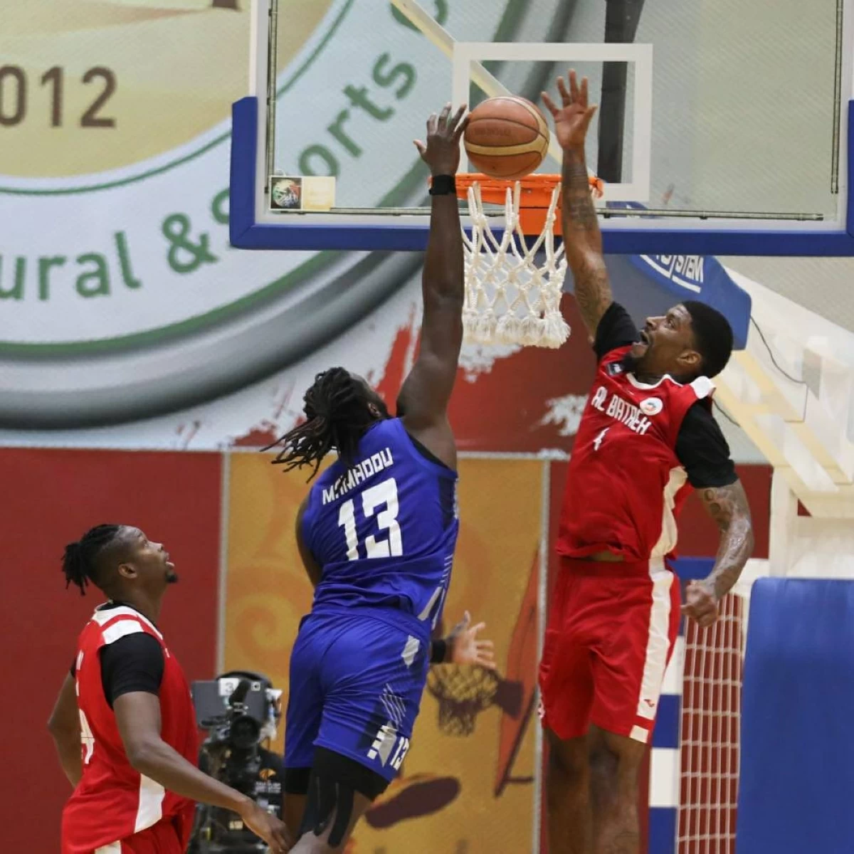 من مباراة النصر والبطائح في ذهاب نصف نهائي الكأس