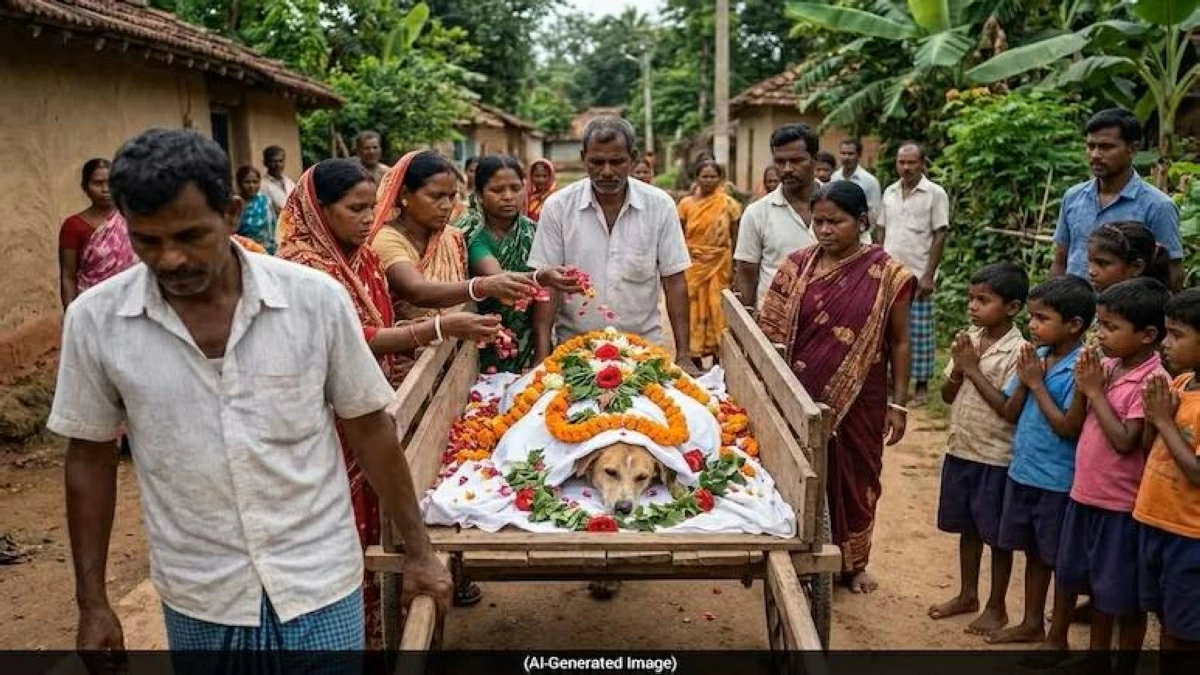 تكريم استثنائي لكلب ضحى بحياته لإنقاذ 30 طفلاً من الموت