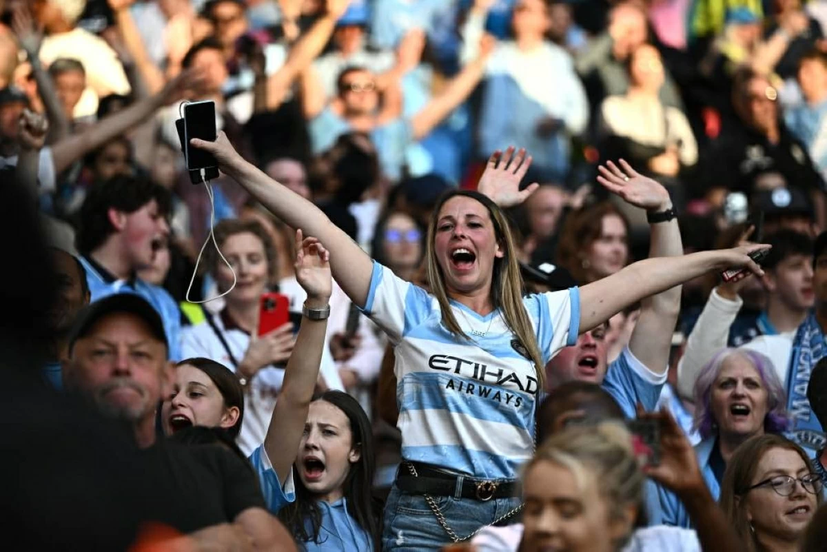 فرحة جمهور السيتي