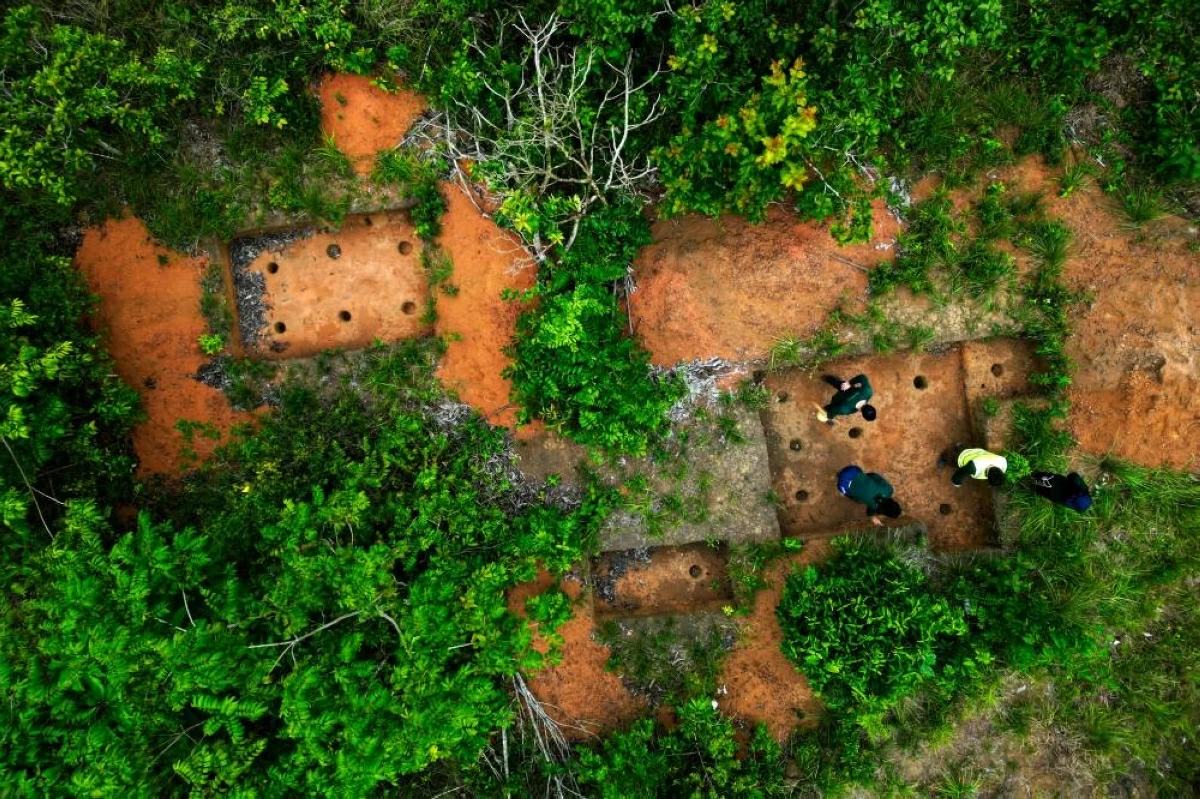 المكتشفات الآثرية (أ.ب)