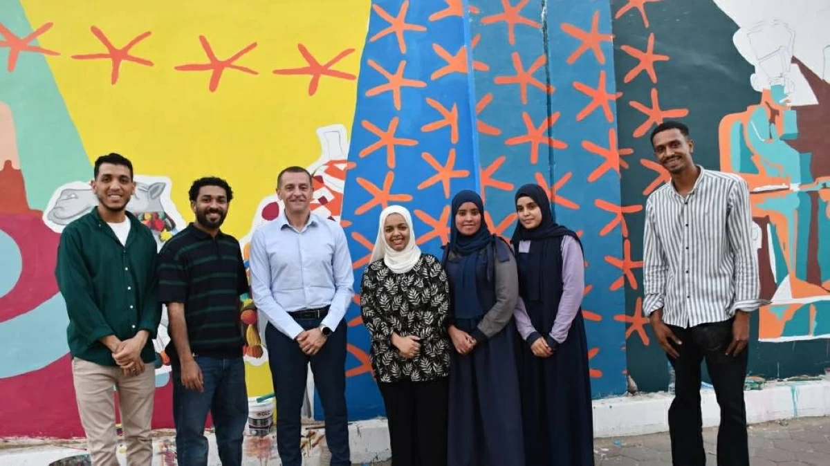مشروع فني لتجميل أسوان بجدارية «تراثنا بعيوننا»