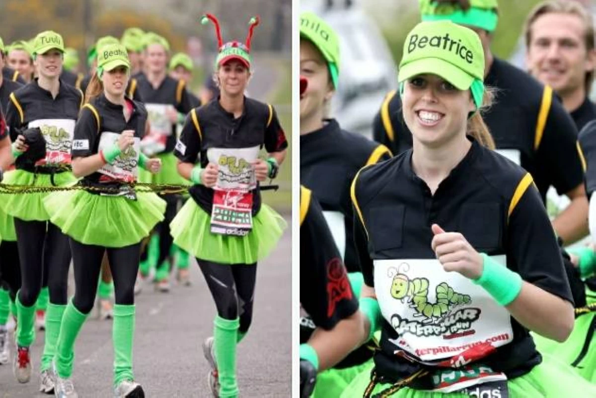 الأميرة بياتريس خلال الماراثون