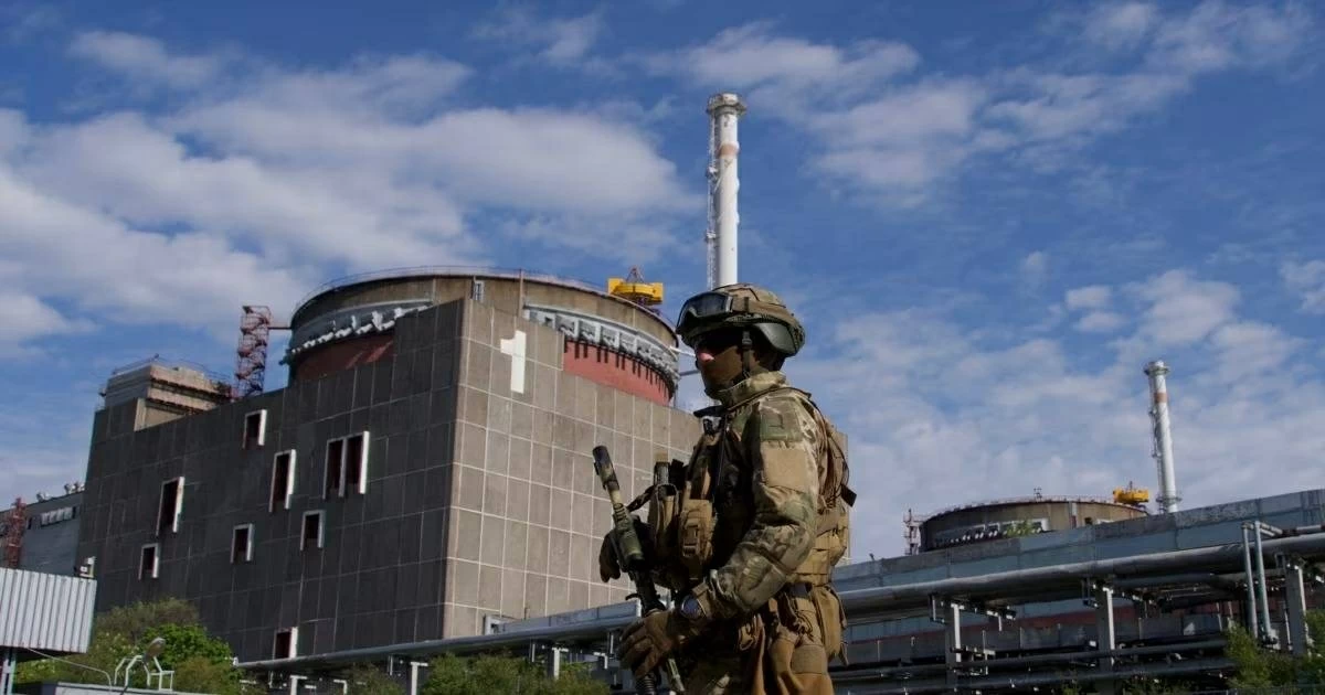 روسيا: قتيل في هجوم أوكراني قرب محطة زابوريجيا