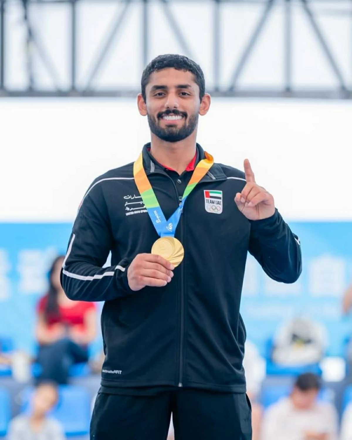 خالد الشحي يتوج بالميدالية الذهبية في الجوجيتسو