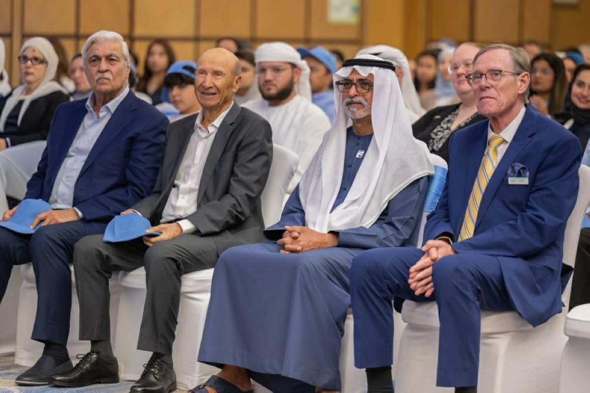 نهيان بن مبارك خلال حضوره الفعالية
