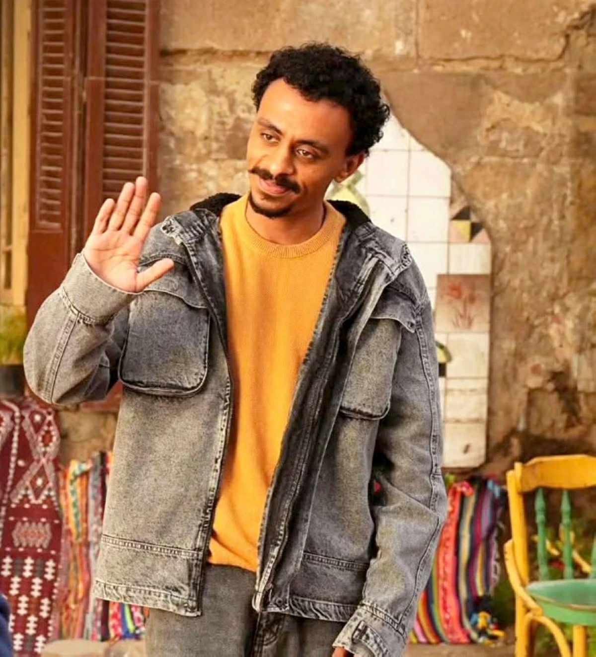 كزبرة في مشهد من «بيبو»