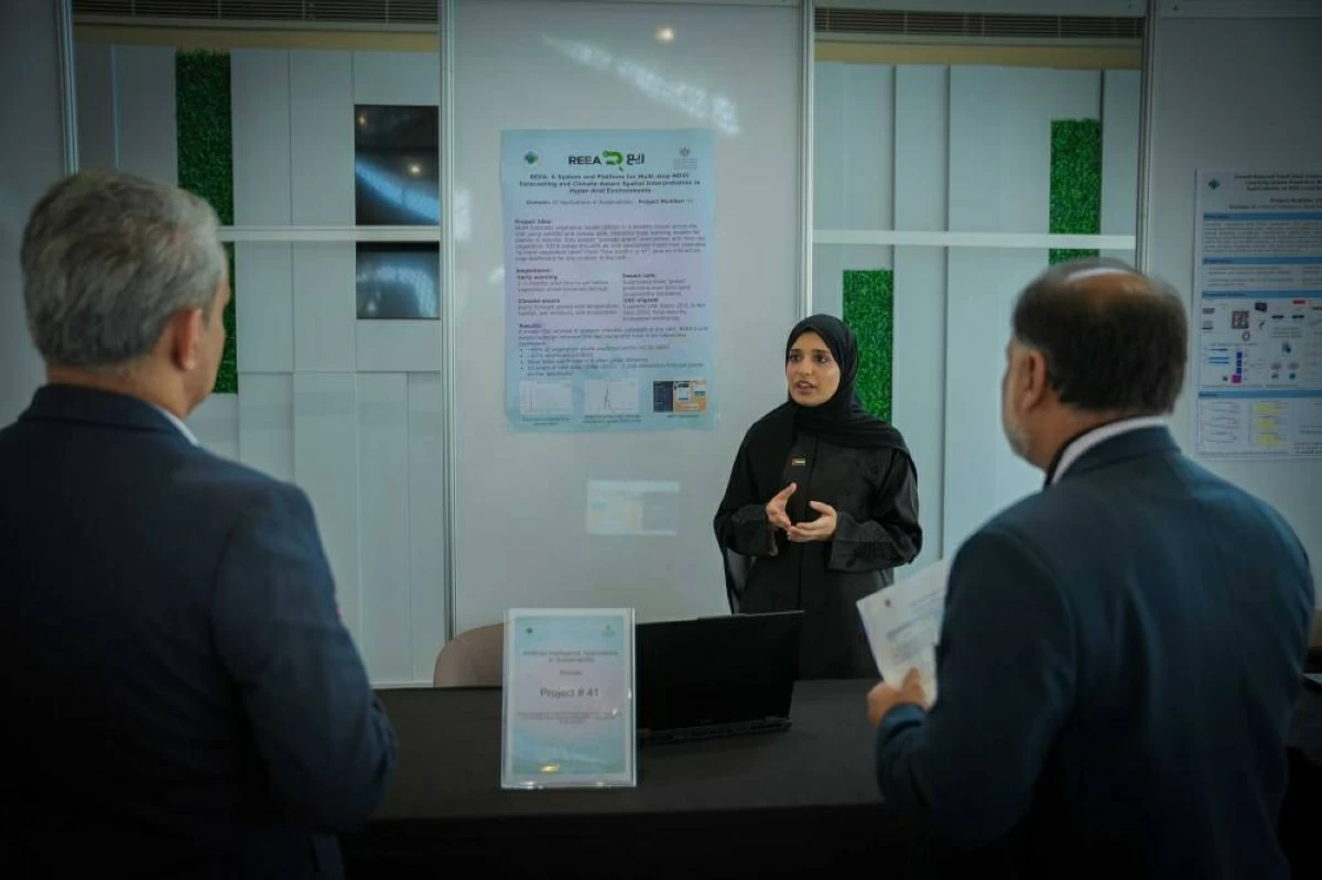 ابتكارات طلبة الجامعات في معرض التقييم النهائي لجائزة الشارقة للاستدامة