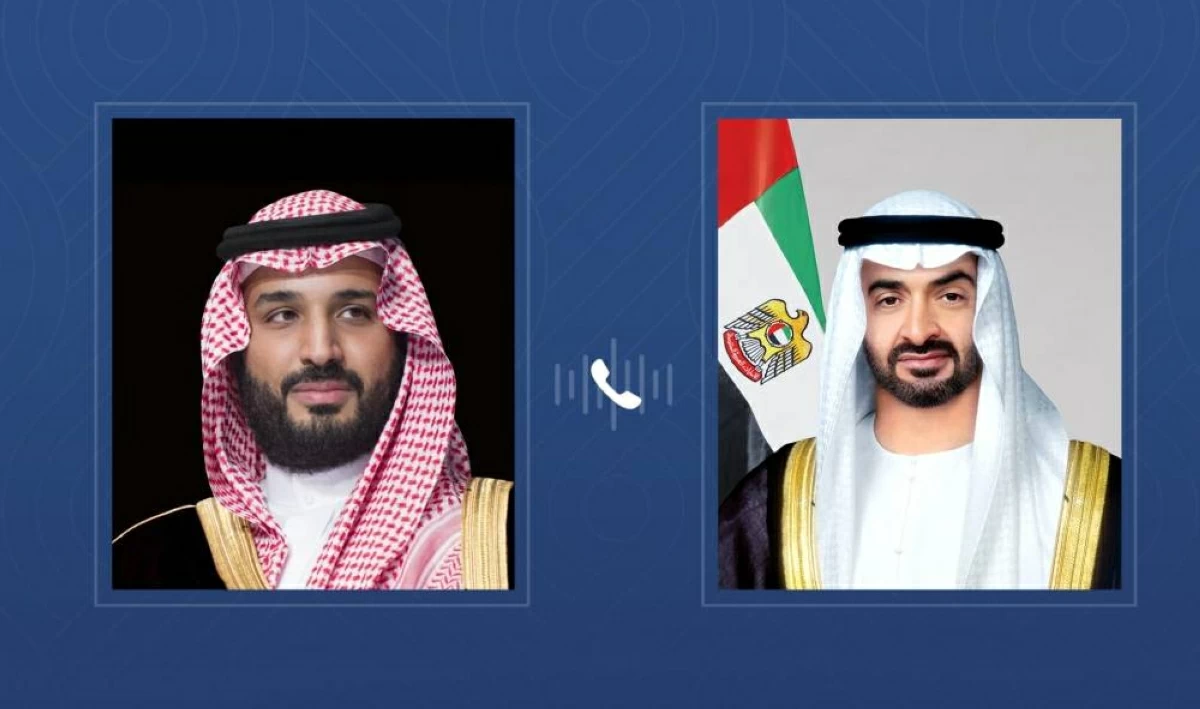 خلال اتصال مع محمد بن زايد.. محمد بن سلمان يدين الاعتداءات الإيرانية الإرهابية