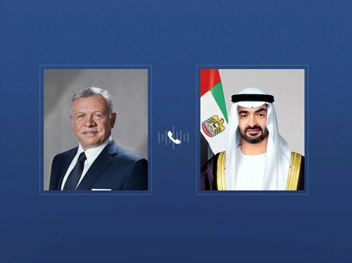 خلال اتصال مع محمد بن زايد.. ملك الأردن يدين الاعتداءات الإيرانية الإرهابية