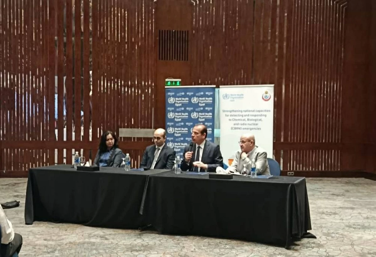 تدريب مصري لمواجهة المخاطر الصحية المتقدمة
