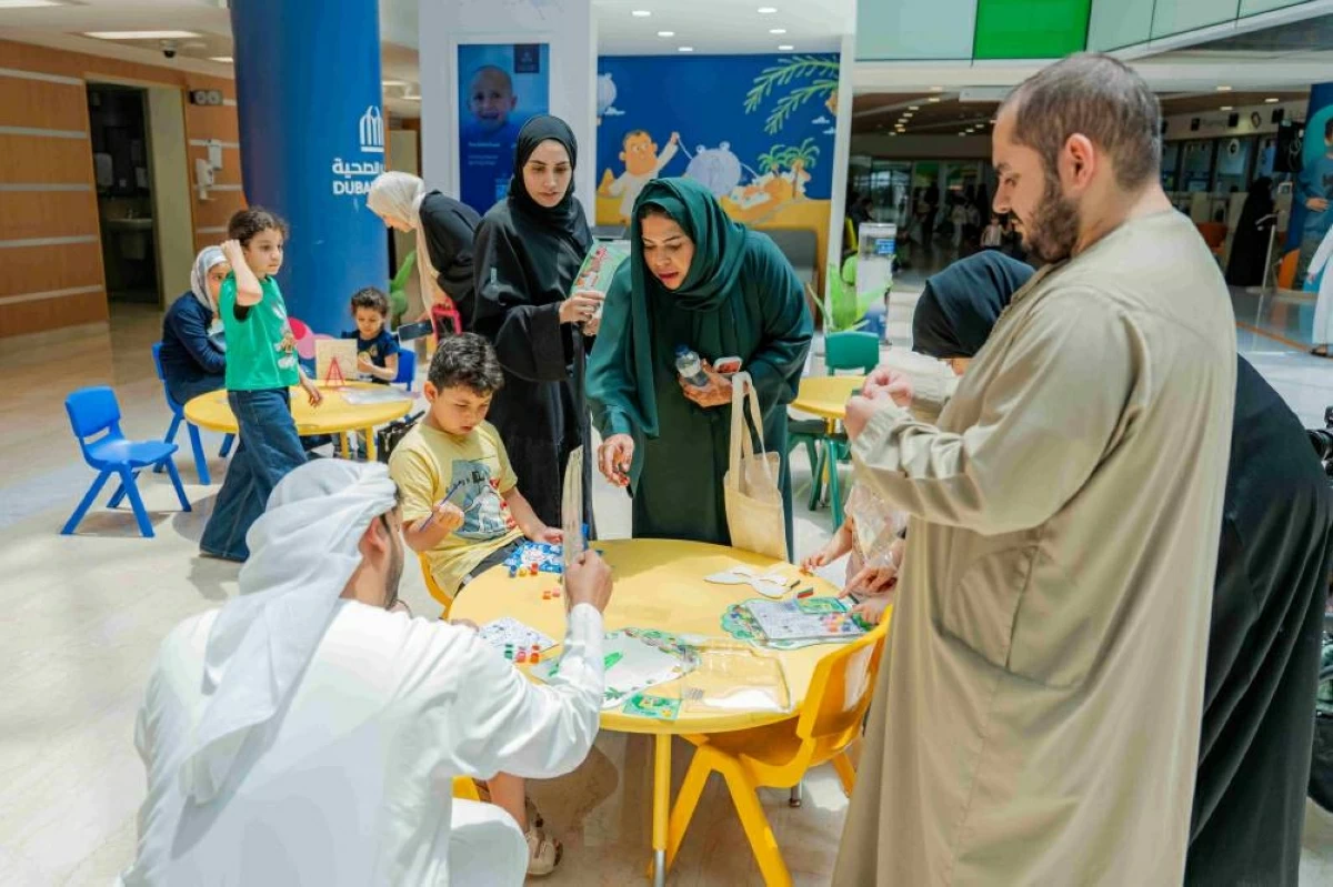 «دبي للثقافة» ترسم الفرحة على وجوه أطفال مرضى