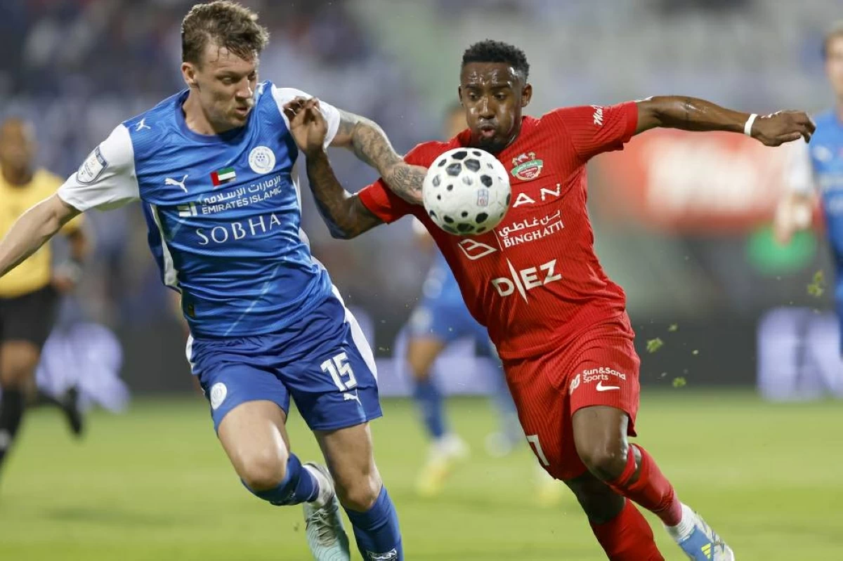 مباراة شباب الأهلي والنصر في الدوري  تصوير يوسف الامير