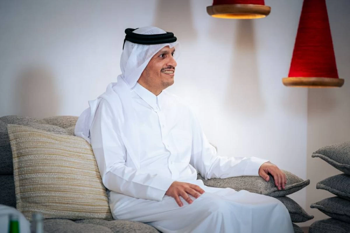 رئيس الوزراء القطري يبحث التطورات مع نائب رئيس الوزراء الأردني ووزير الخارجية المصري #صحيفة_الخليج 