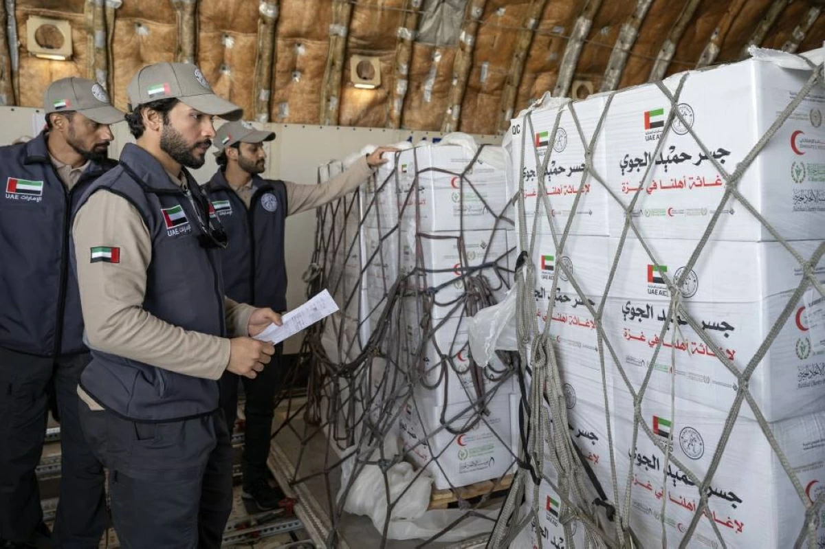 وصول آخِر طائرات جسر حميد الجوي إلى العريش دعماً لغزة