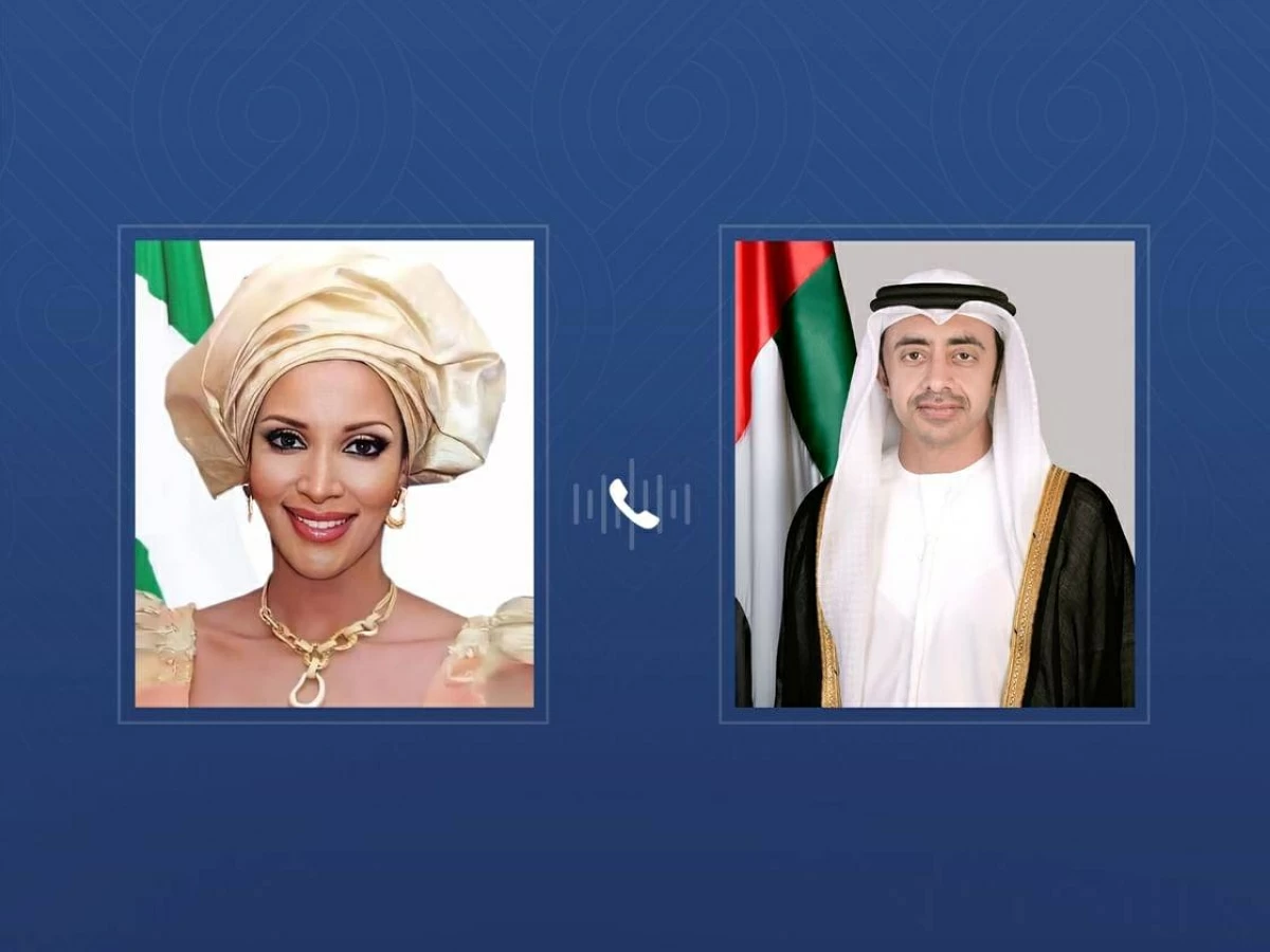 عبدالله بن زايد ووزيرة خارجية نيجيريا يبحثان التعاون