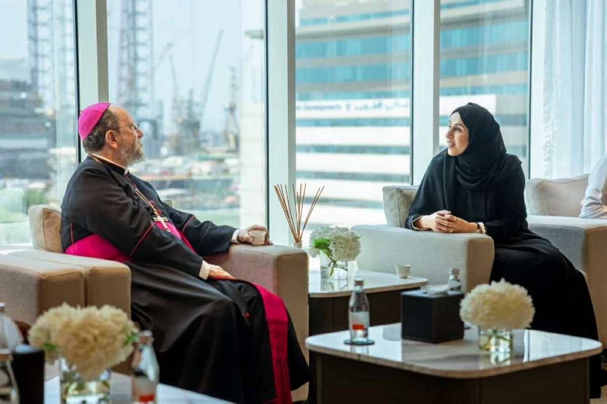 «تنمية المجتمع» بدبي تستقبل المطران باولو مارتينيلي