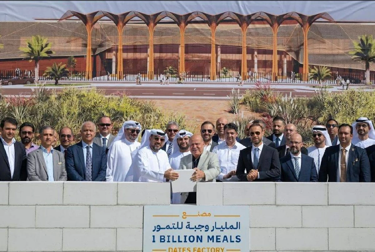 دبي تطلق الأعمال الإنشائية لأكبر مصنع وقفي للتمور في العالم