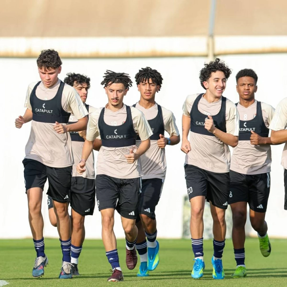 من تدربيات المنتخب في جدة