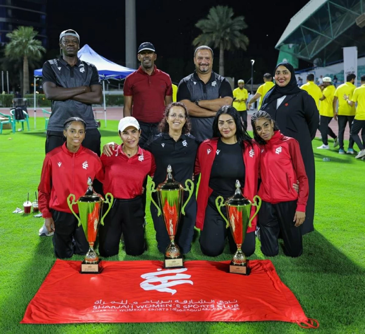 أندية الشارقة لرياضة المرأة تحصد 58 ميدالية في كأس ألعاب القوى