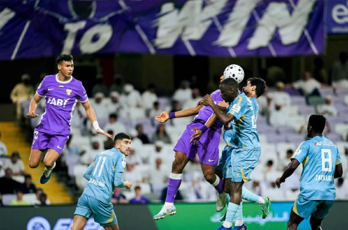 من مباراة العين والظفرة