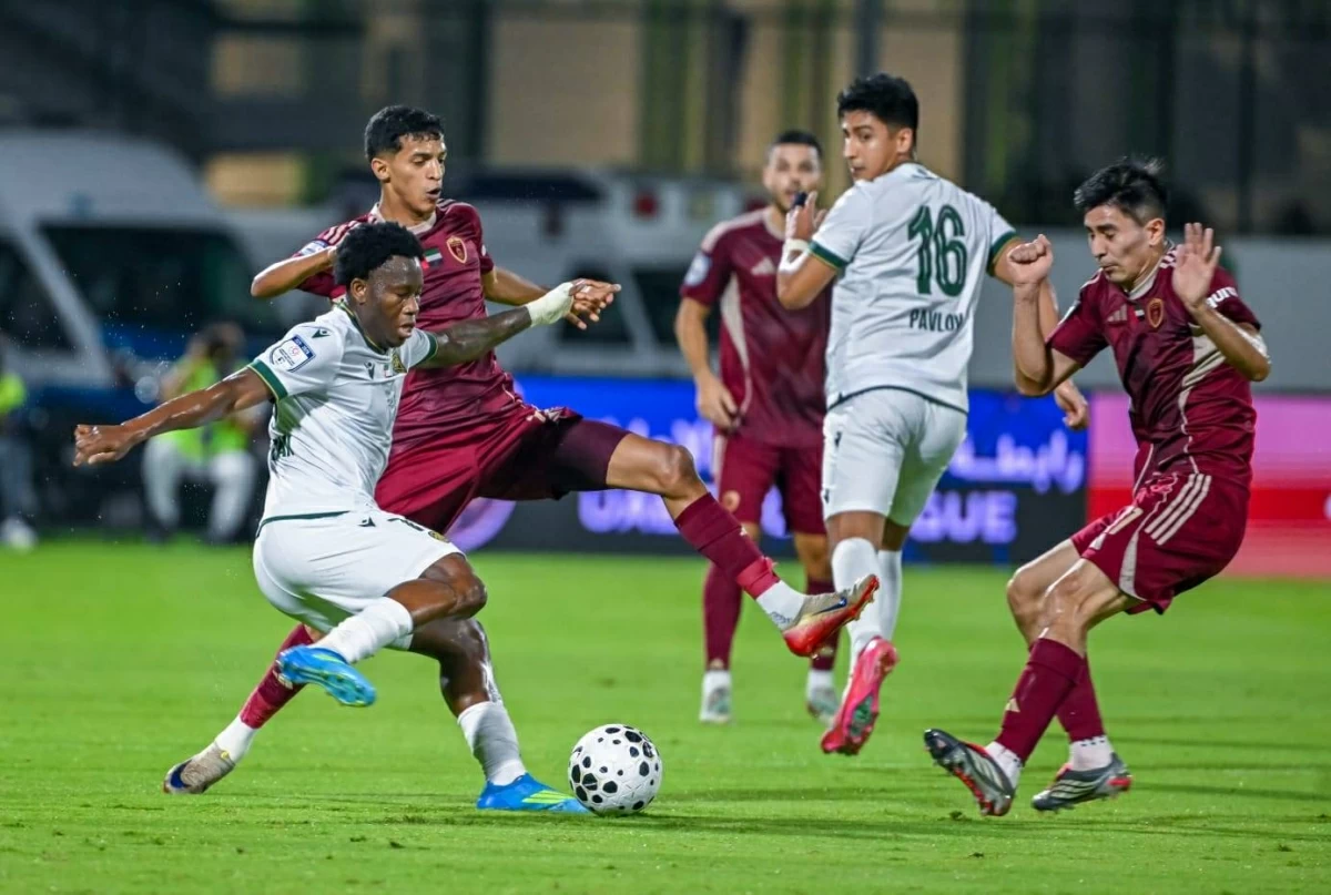 جانب من المباراة