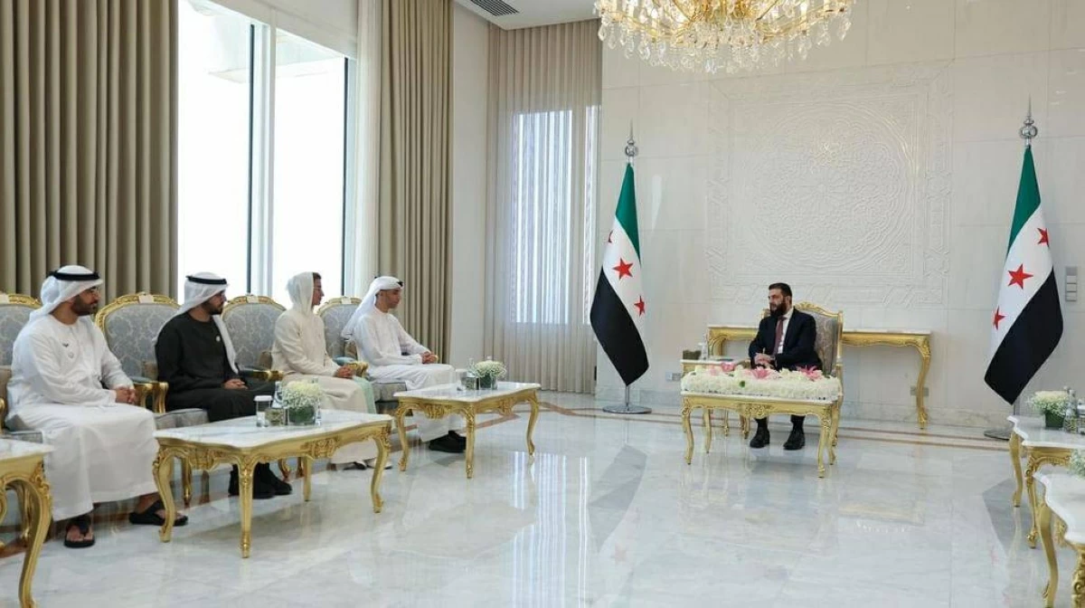 الشرع وثاني الزيودي يبحثان دعم جهود التعافي الاقتصادي في سوريا