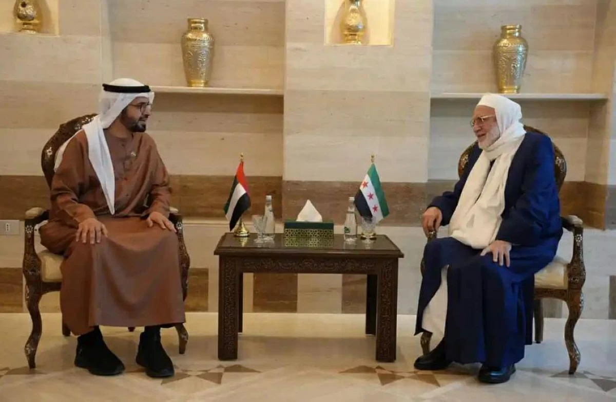 الإمارات و سوريا تبحثان توحيد الجهود لإصدار فتاوى تواكب العصر وتعزز تماسك المجتمع #صحيفة_الخليج 
