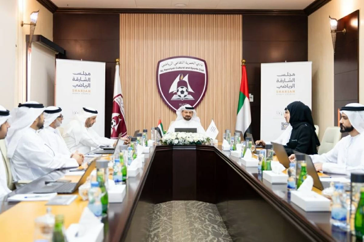 خالد بن حميد يترأس اجتماع مجلس الشارقة الرياضي